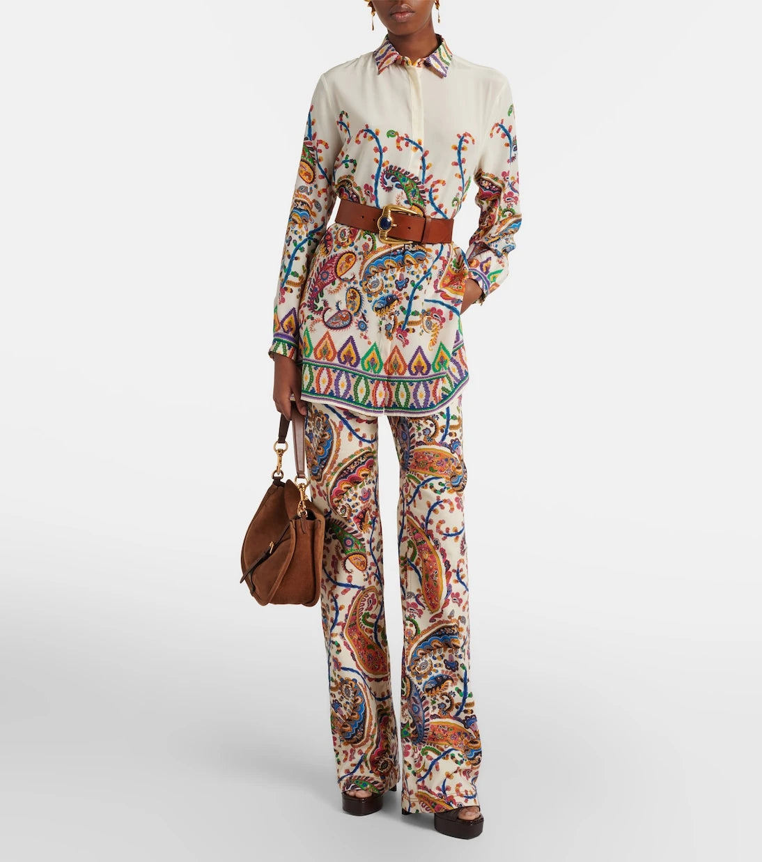 Etro - Paisley printed silk shirt