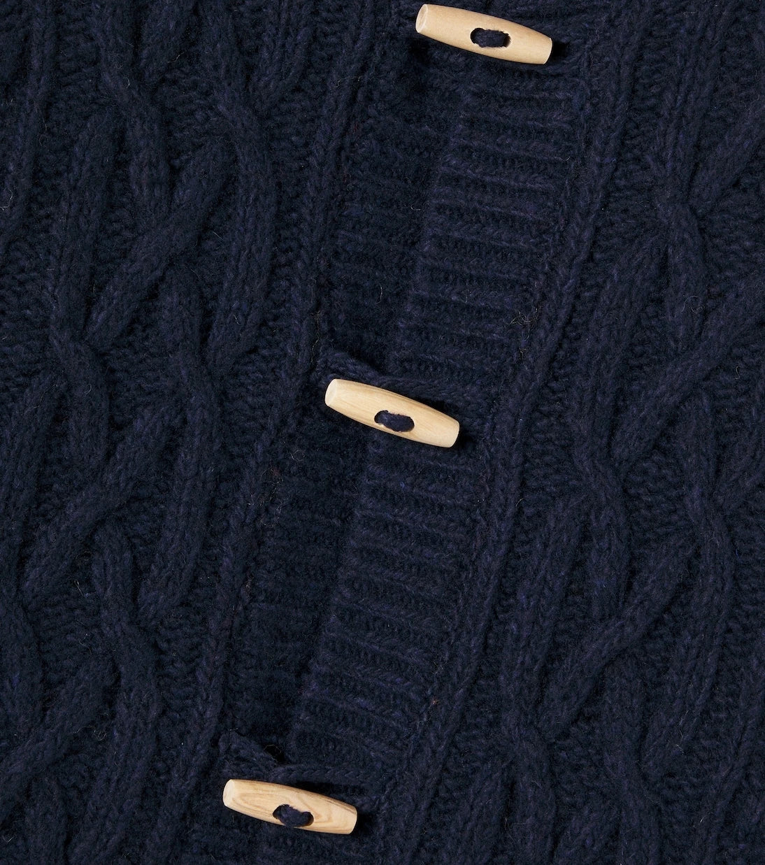 The New Society - Maria cable-knit wool-blend cardigan