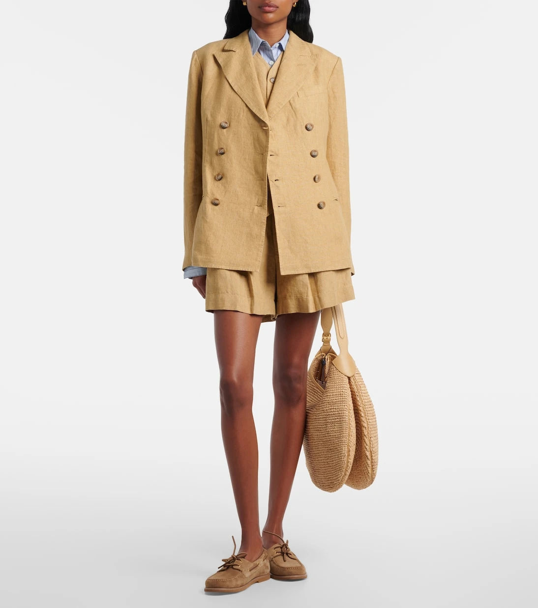 Polo Ralph Lauren - Double-breasted linen blazer