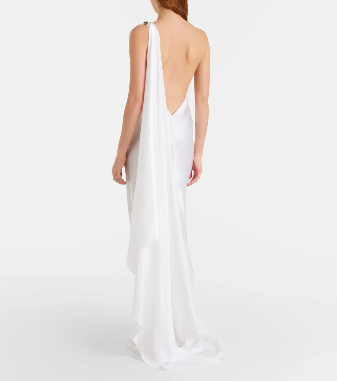 Ralph Lauren Collection - Posie one-shoulder satin gown