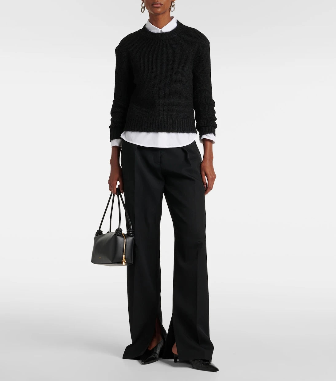Jil Sander - سترة من مزيج الصوف
