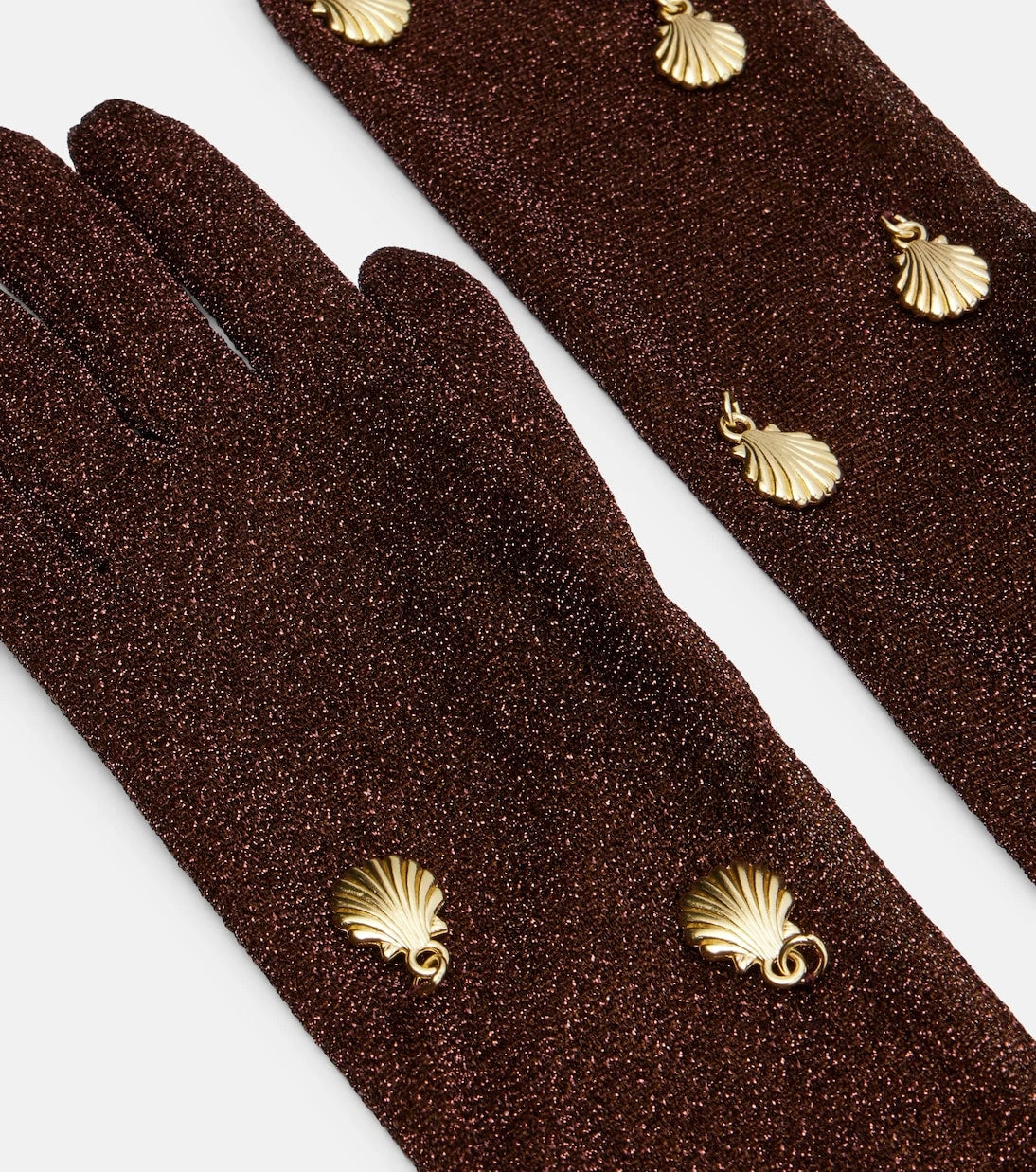 Oséree - Lumière embellished gloves