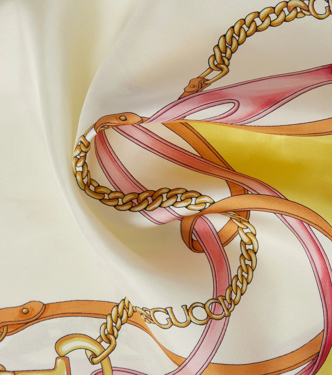 Gucci - Printed silk twill scarf