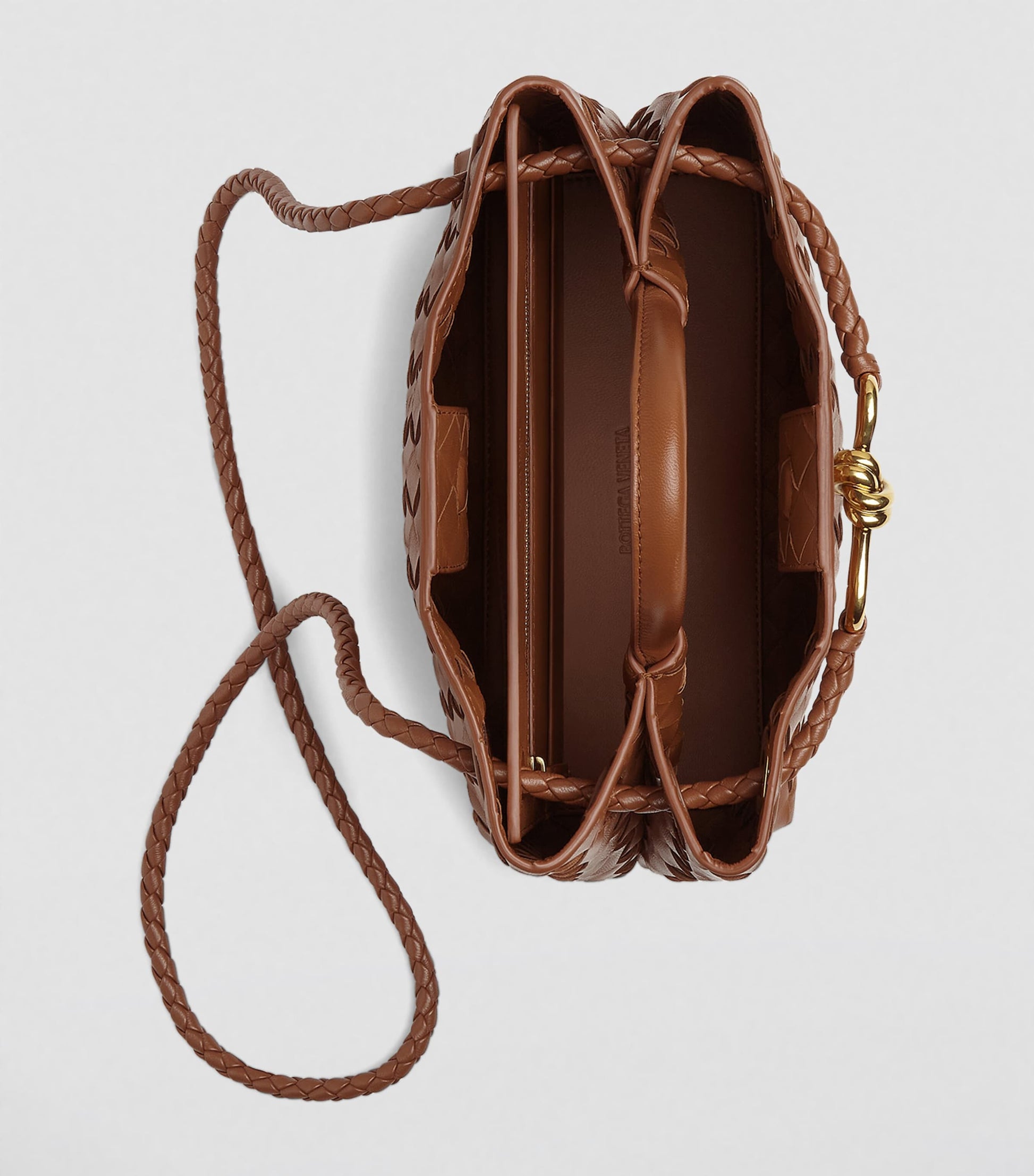 Bottega Veneta Small Leather Andiamo Shoulder Bag