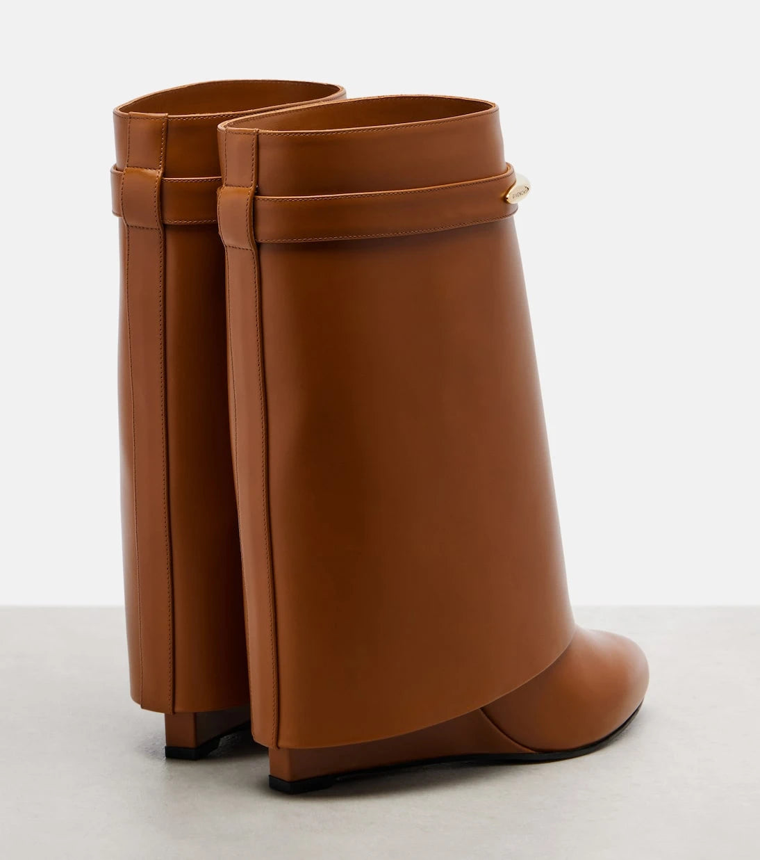 Givenchy - Shark leather mid-calf boots