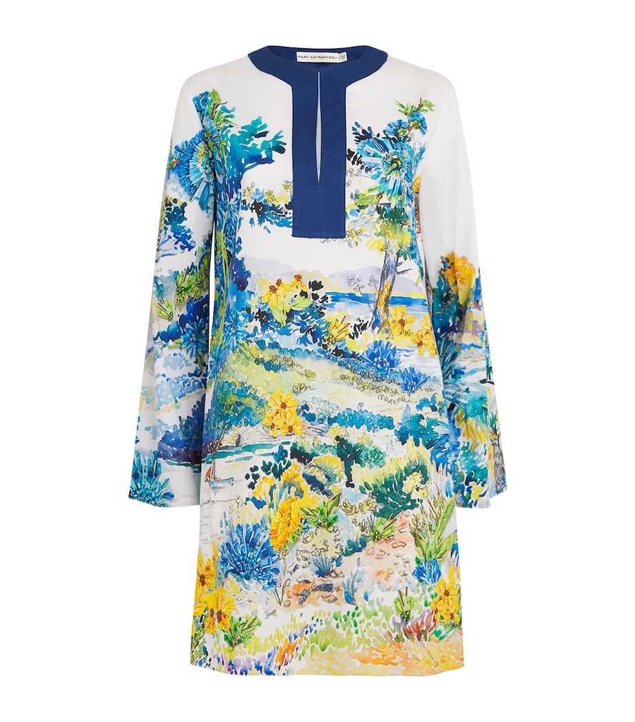 Multi Printed Elsa Mini Kaftan