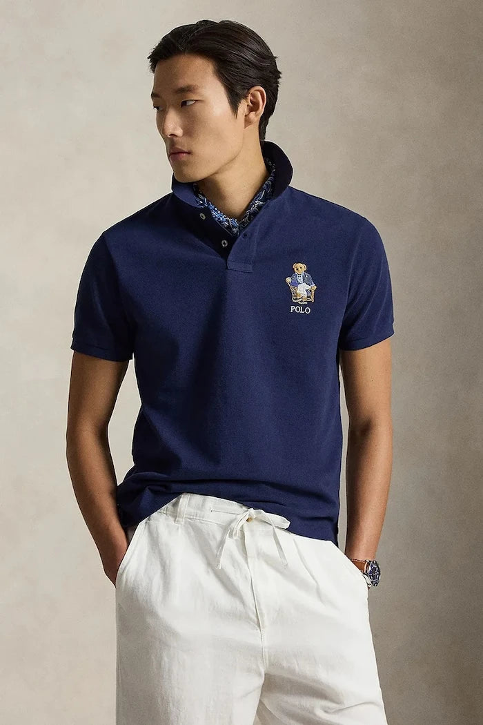 Polo Ralph Lauren тениска с яка мъжка от памук