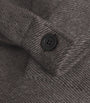 100HANDS Brown Cashmere Herringbone Jacket