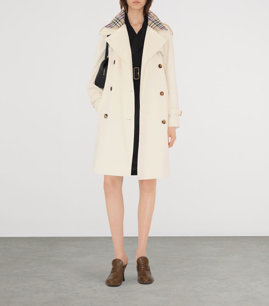 Mid-Length Castleford Trench Coat COTTON