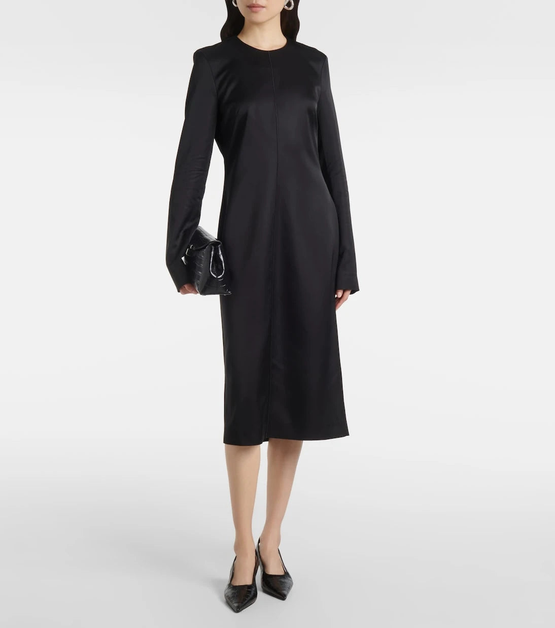 Toteme - Satin midi dress