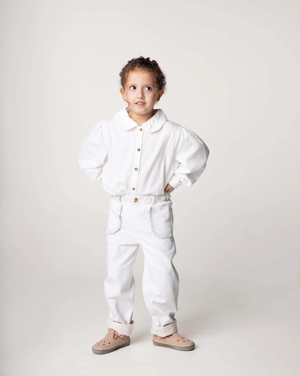 Donsje - Josefine cotton and linen pants