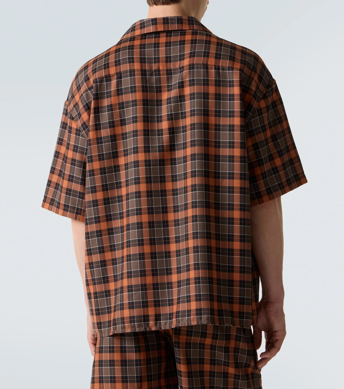 Loewe - Anagram plaid bowling shirt