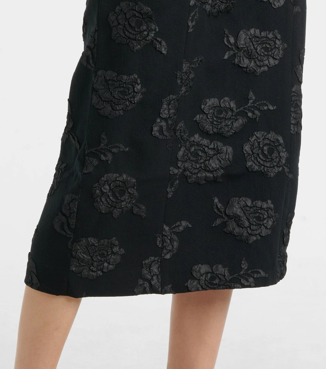 Rotate - Jacquard midi dress