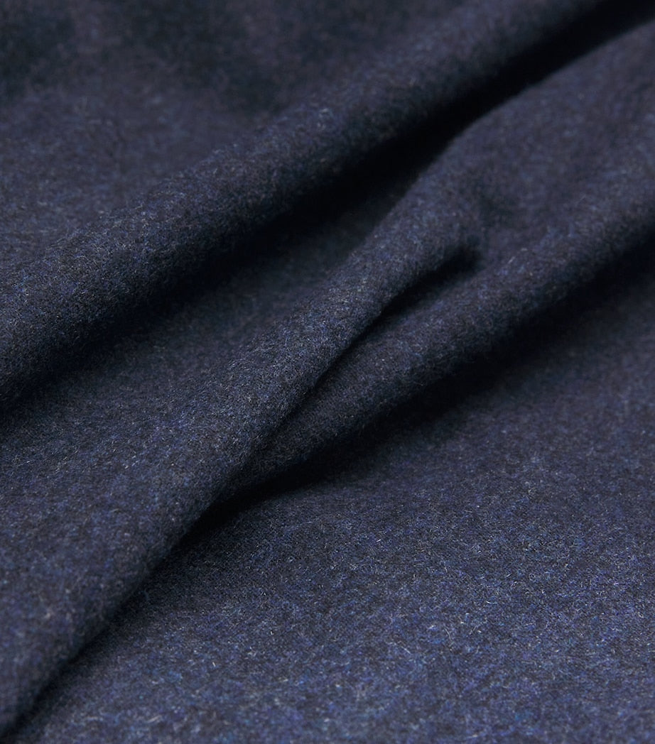 Wool-Cashmere Astor Wide-Leg Trousers