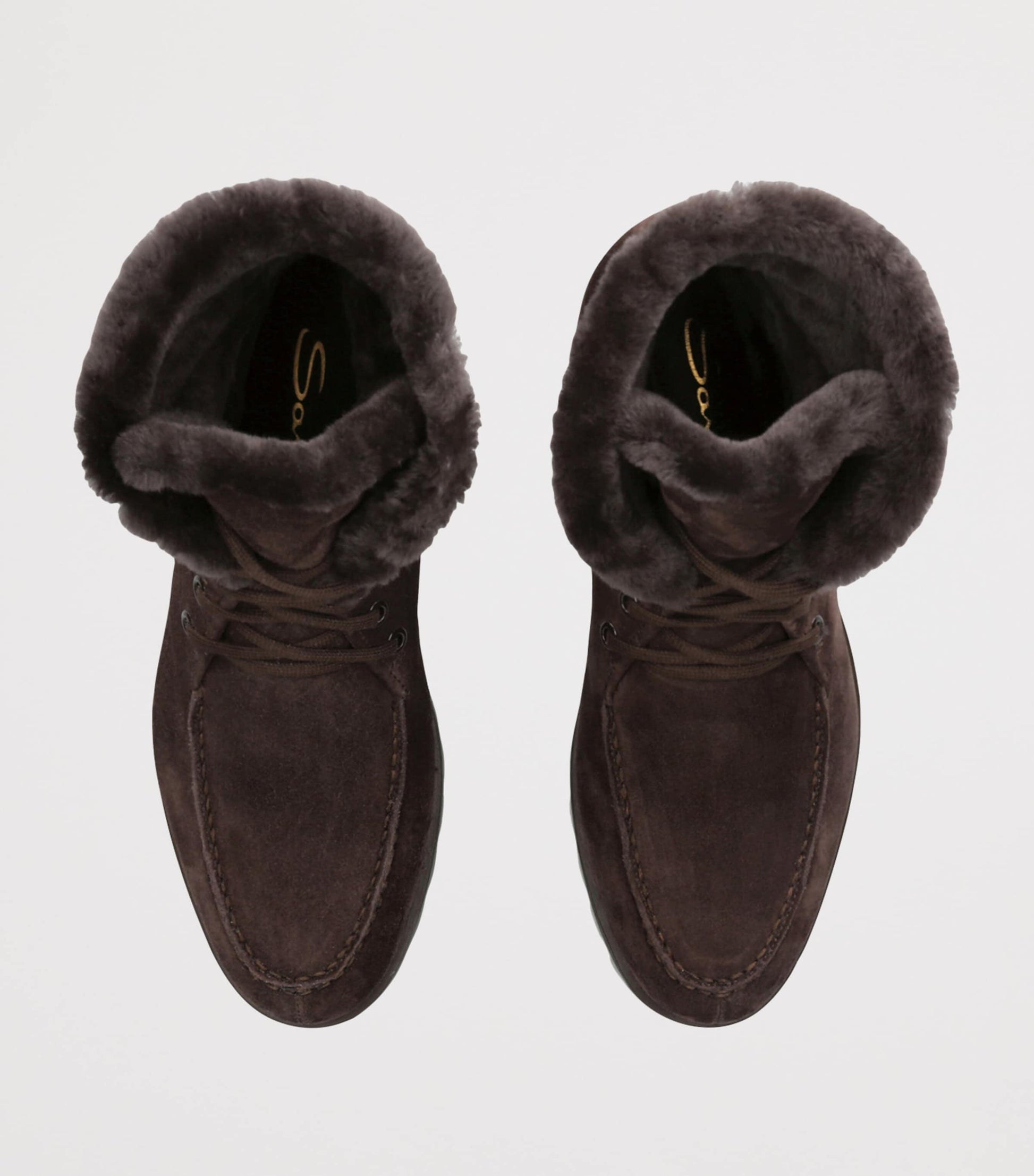 Brown Suede Detroit Boots