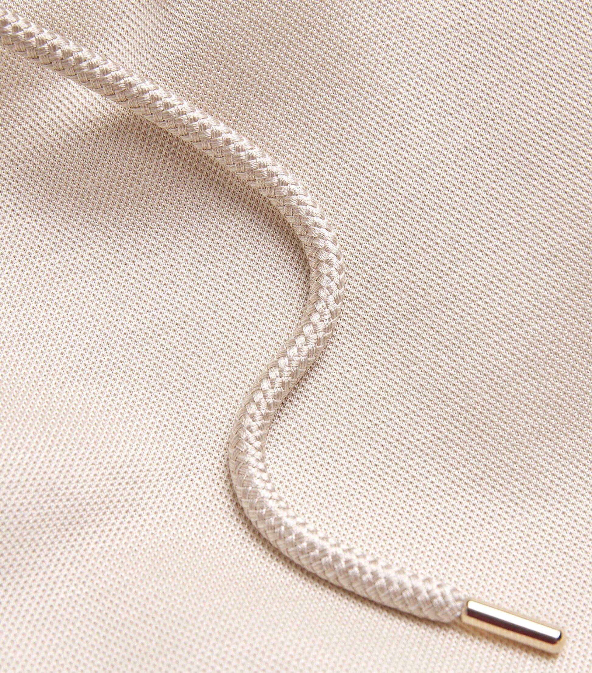 Cotton-Blend Zip-Up Hoodie