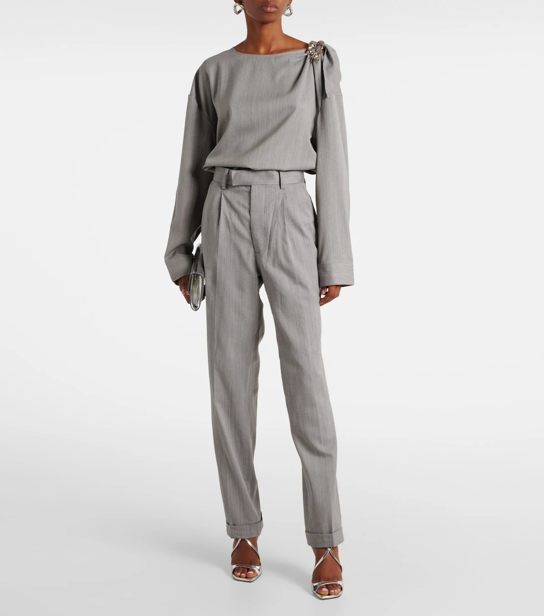 Jacques Wei - Wool straight pants
