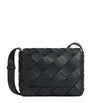 Bottega Veneta Leather Intreccio Diago Cross-Body Bag