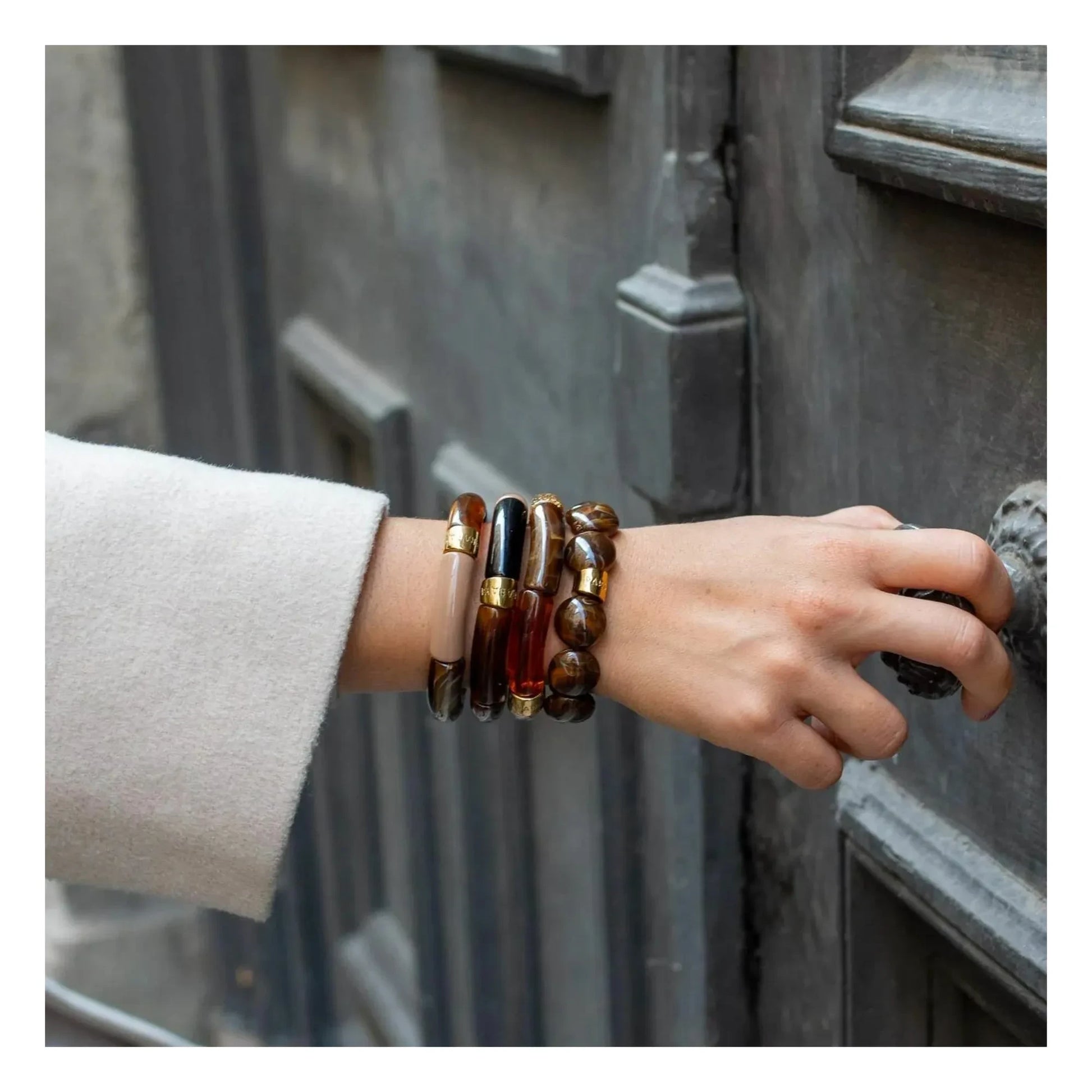 Parabaya - Moca 2 bracelet | Brown