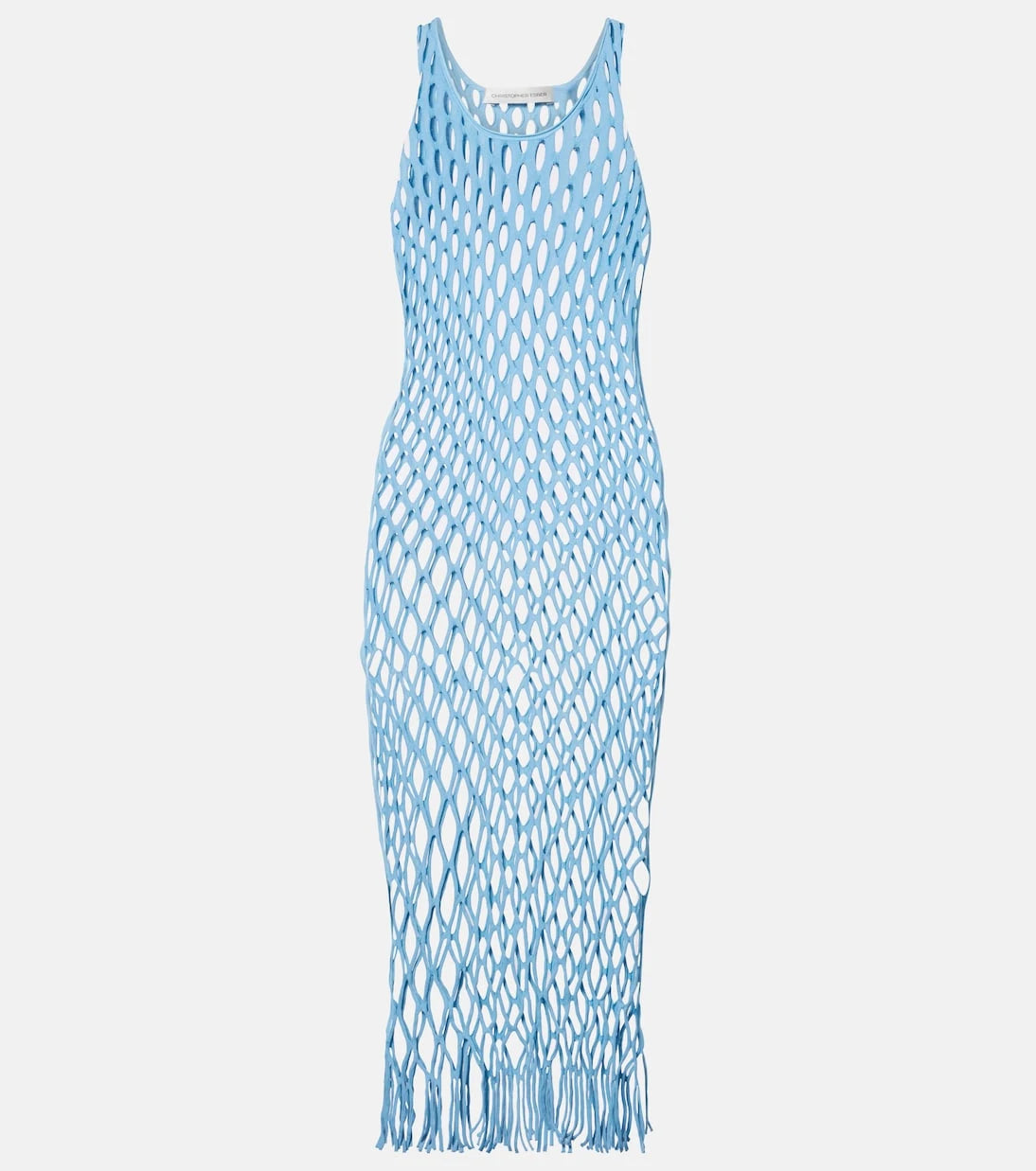 Christopher Esber - Knitted mesh beach dress