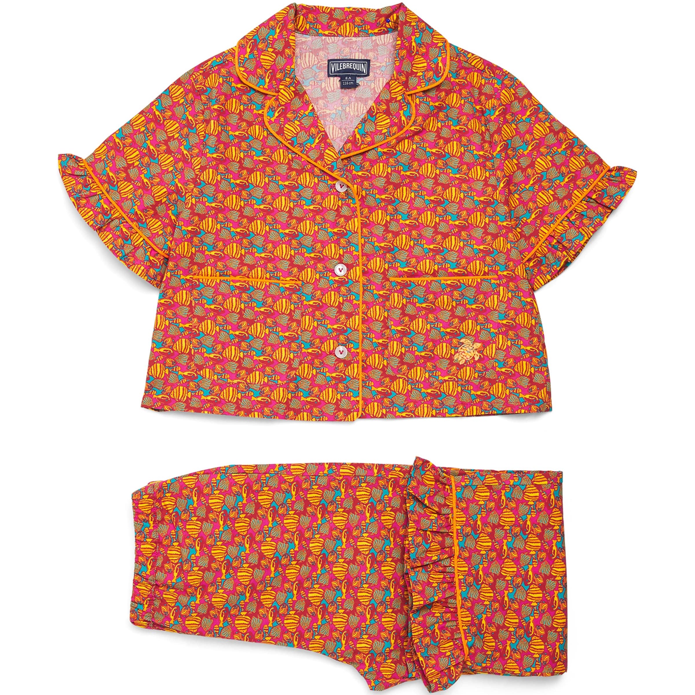 Cotton Fish Pyjama Set (4-14 Years)