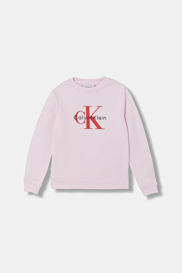 Calvin Klein Jeans Çocuk Pamuklu Sweatshirt