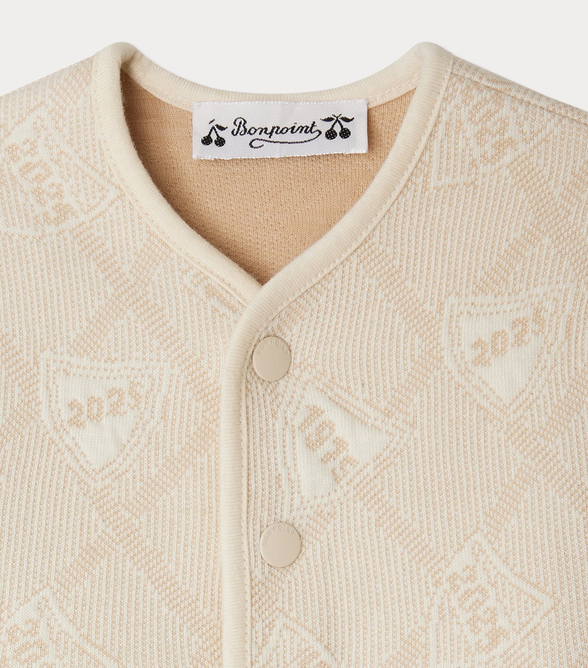 Cotton-Blend Jacquard Cardigan (6-18 Months)