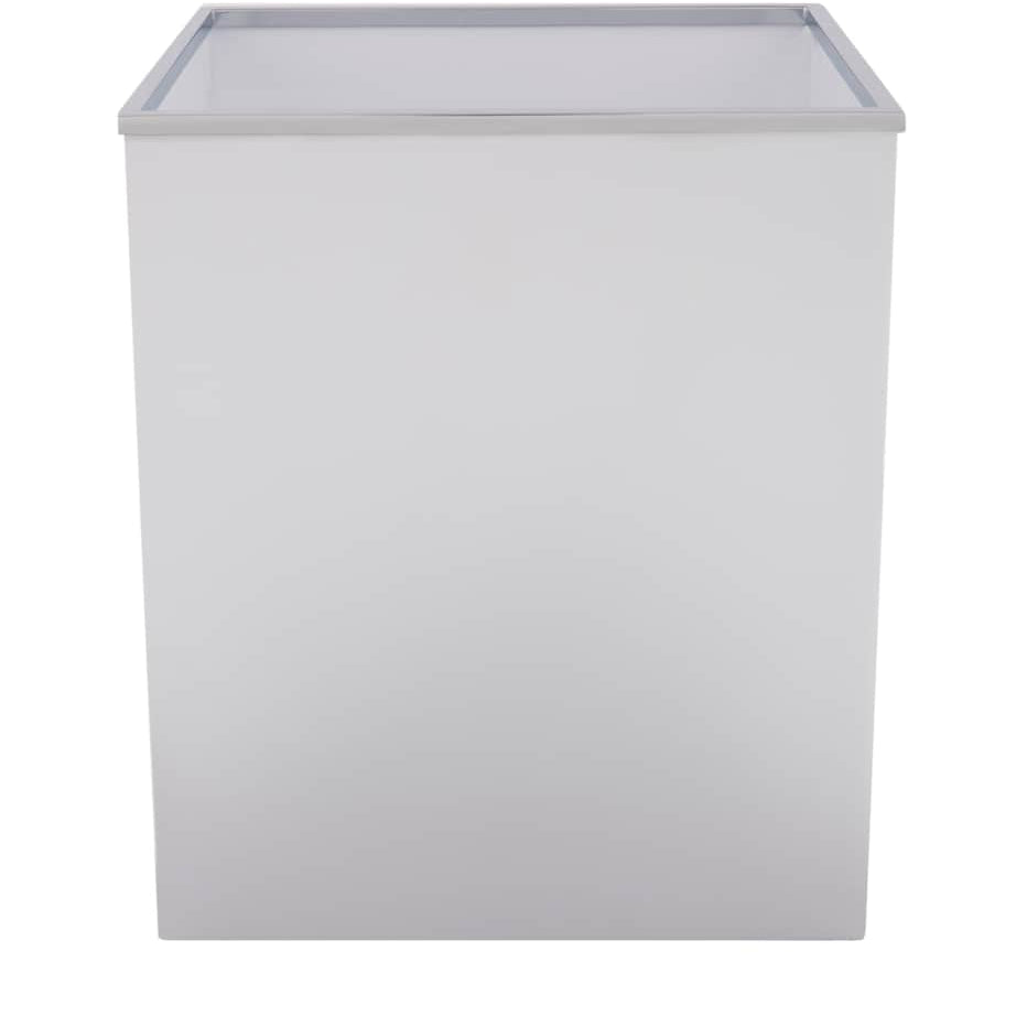 Square Chrome Bin