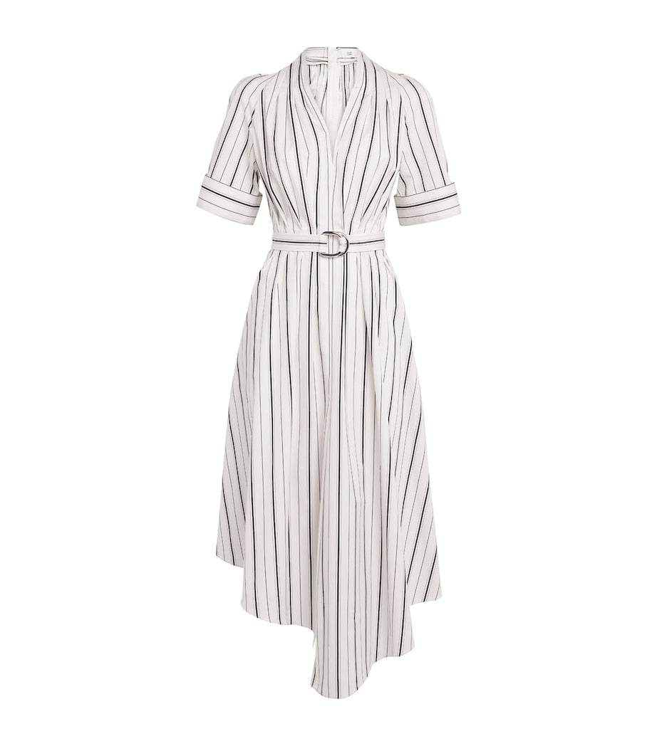 Belted Nansi Midi Dress IVRYB IVORY/BLACK