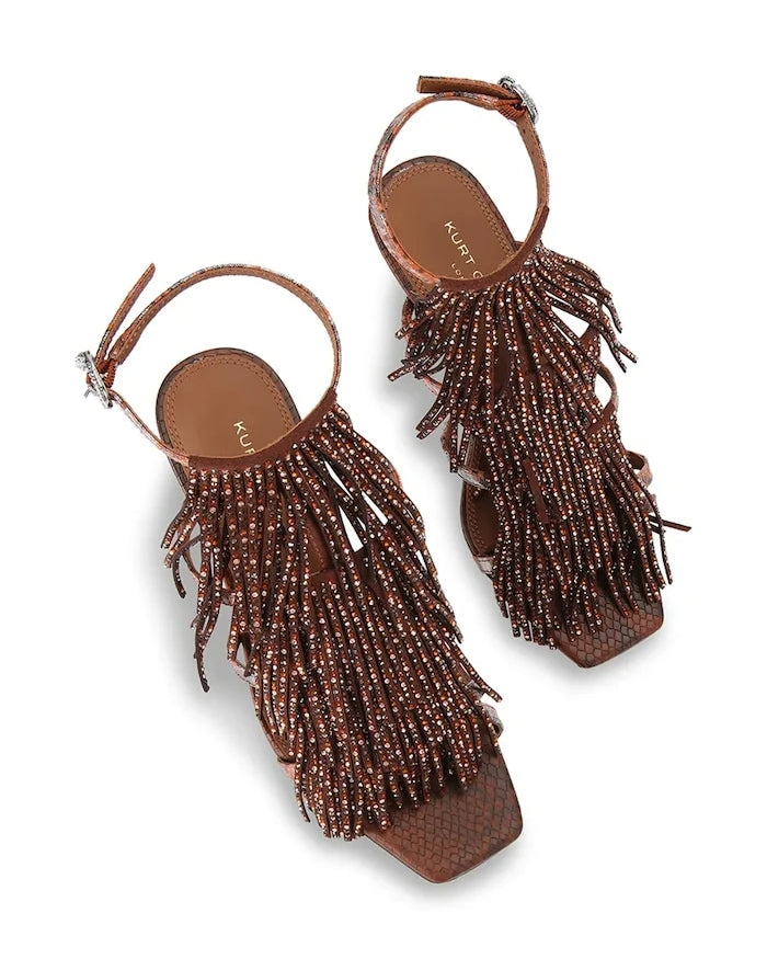 Kurt Geiger London Fringe Sandal 90 Topuklu Sandalet