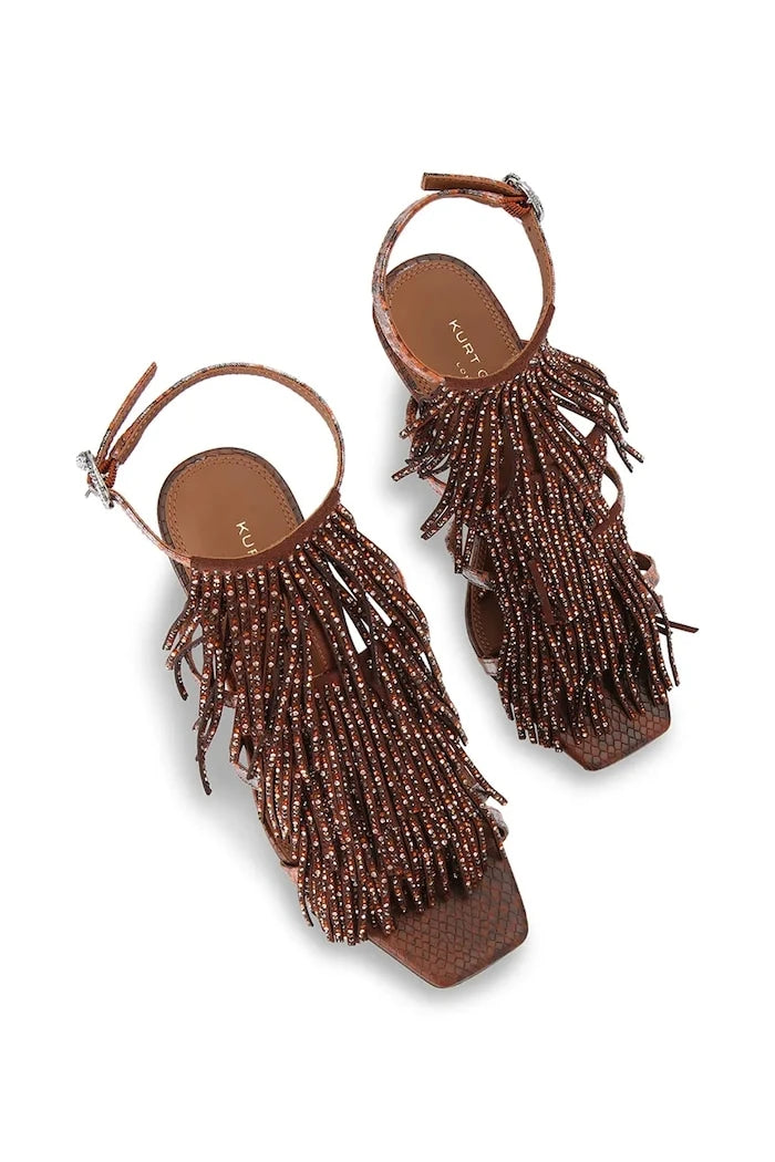 Kurt Geiger London Fringe Sandal 90 Topuklu Sandalet