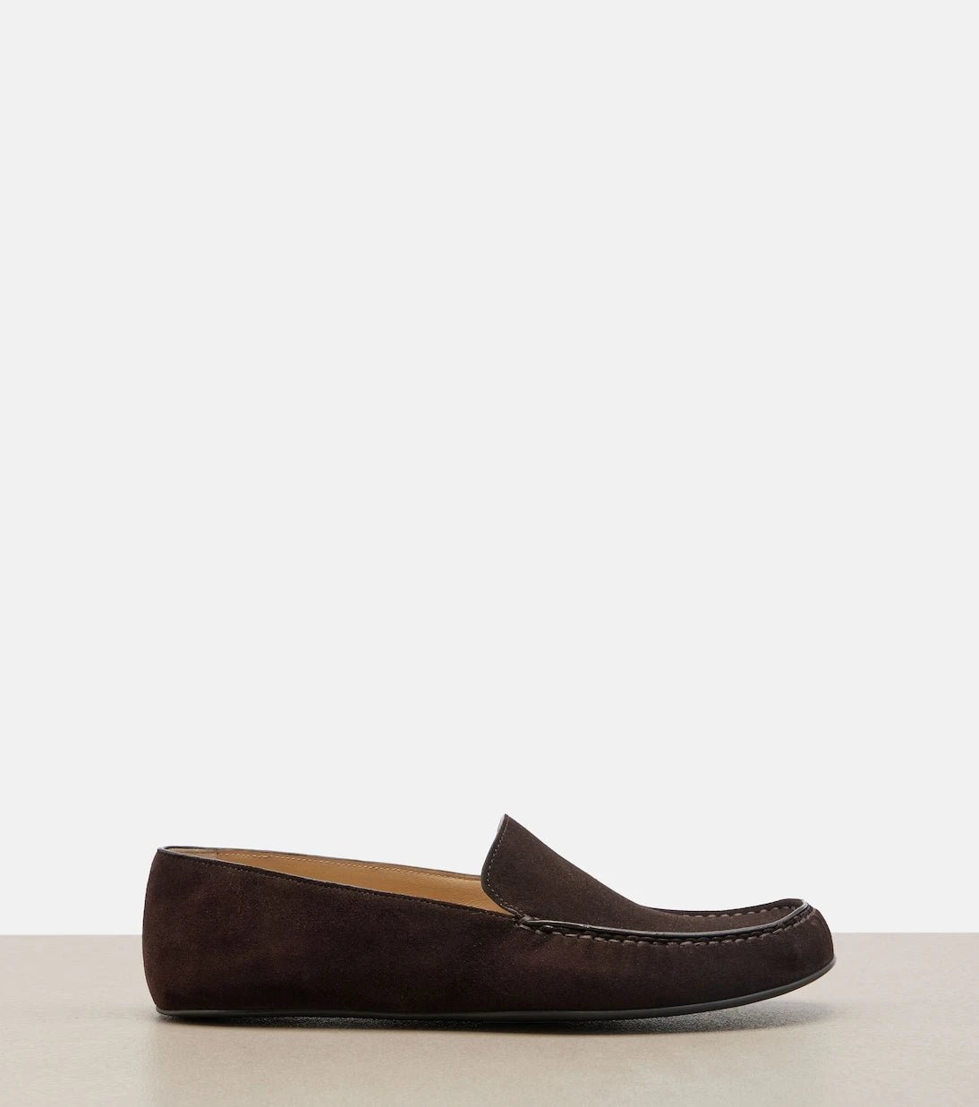 The Row - Leo suede loafers