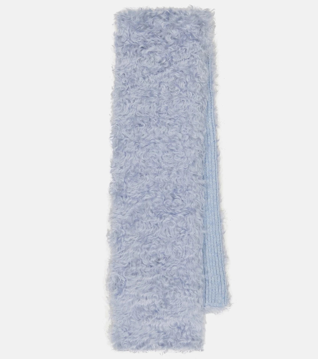 Miu Miu - Mohair, cotton and virgin wool scarf