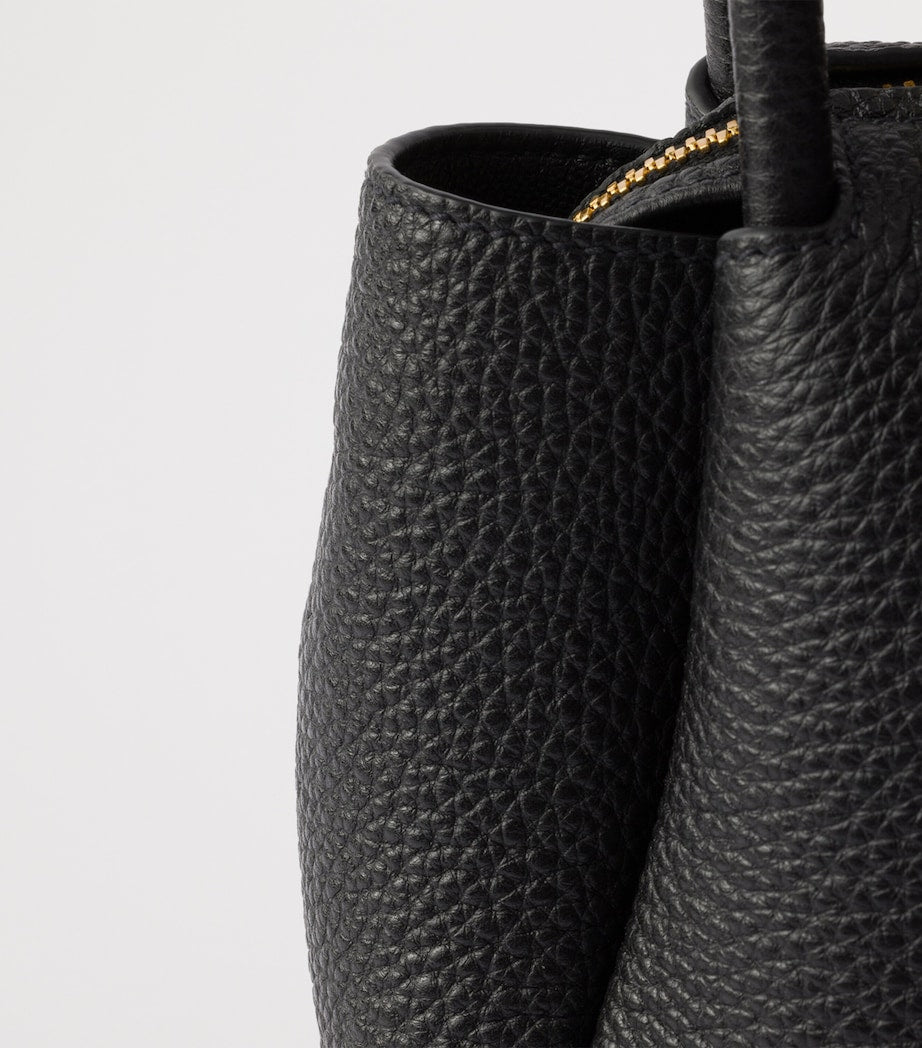 Mini Leather Top-Handle Bag