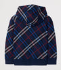 Burberry Kids Wool Check Zip-Up Hoodie (3-12 Years)