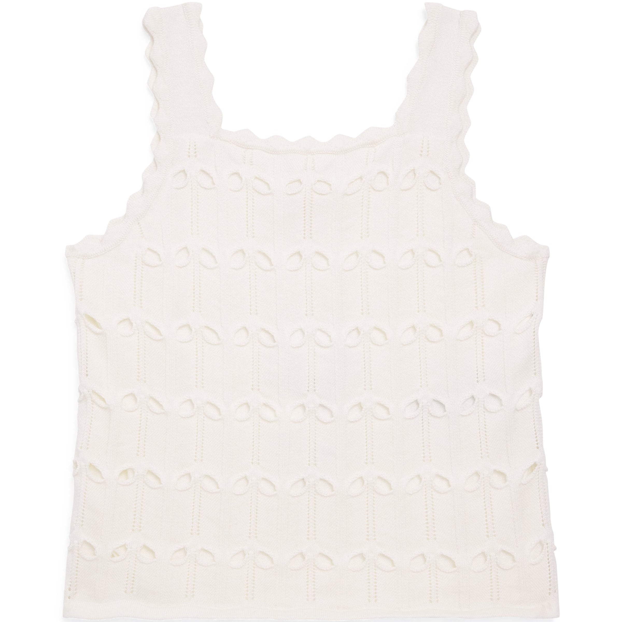 Zimmermann Kids Wool-Cotton Knitted Vest (1-12 Years)