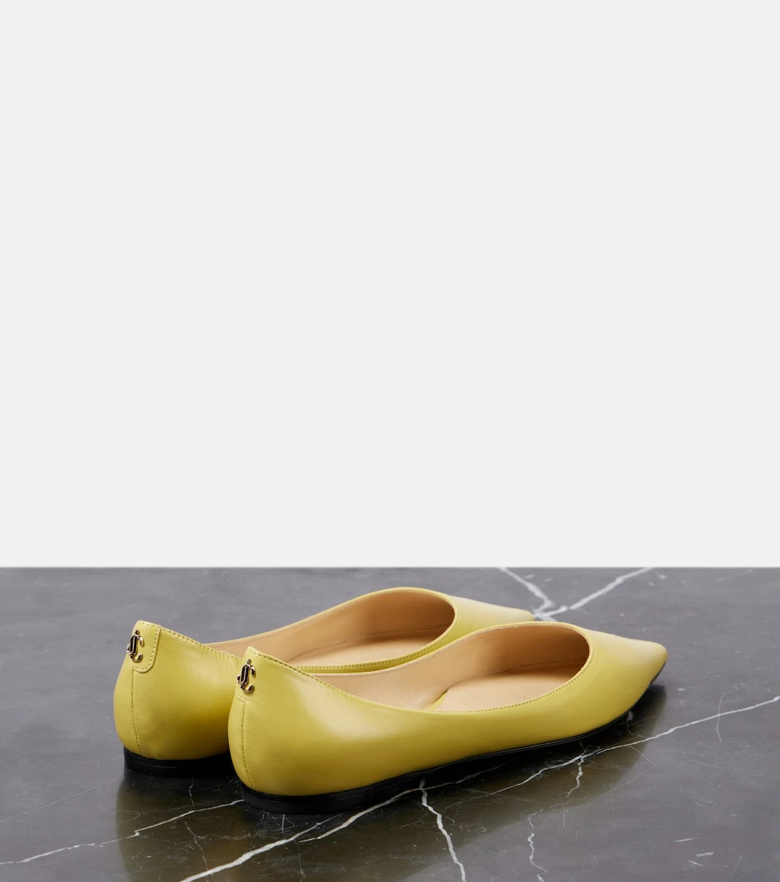 Jimmy Choo - Love leather ballet flats