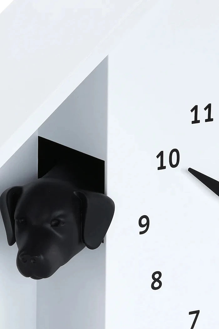 Karlsson Peeking Doggy Sesli Duvar Saati 26 x 29 cm