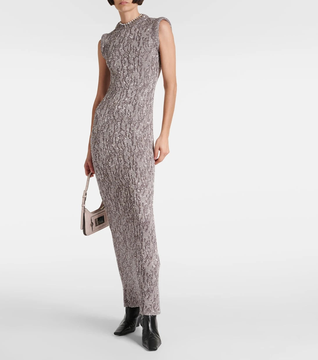 Acne Studios - Sequined jacquard maxi dress