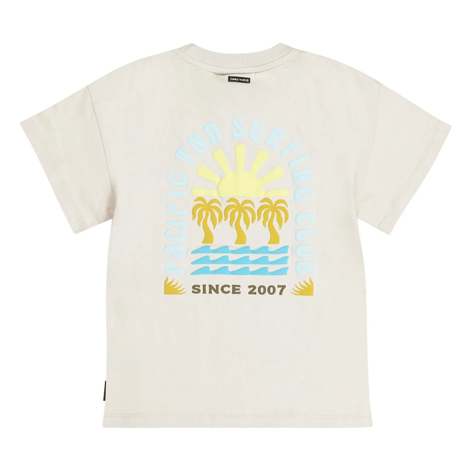Tumble N'Dry - Oversize Saltwater T-shirt Recycled cotton | Ecru