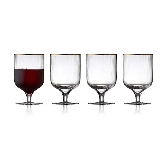 Lyngby Glas Palermo 300 ml Şarap Kadehi Seti (4 Adet)