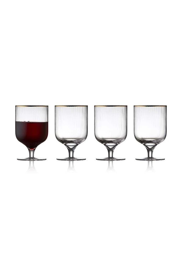 Lyngby Glas Palermo 300 ml Şarap Kadehi Seti (4 Adet)