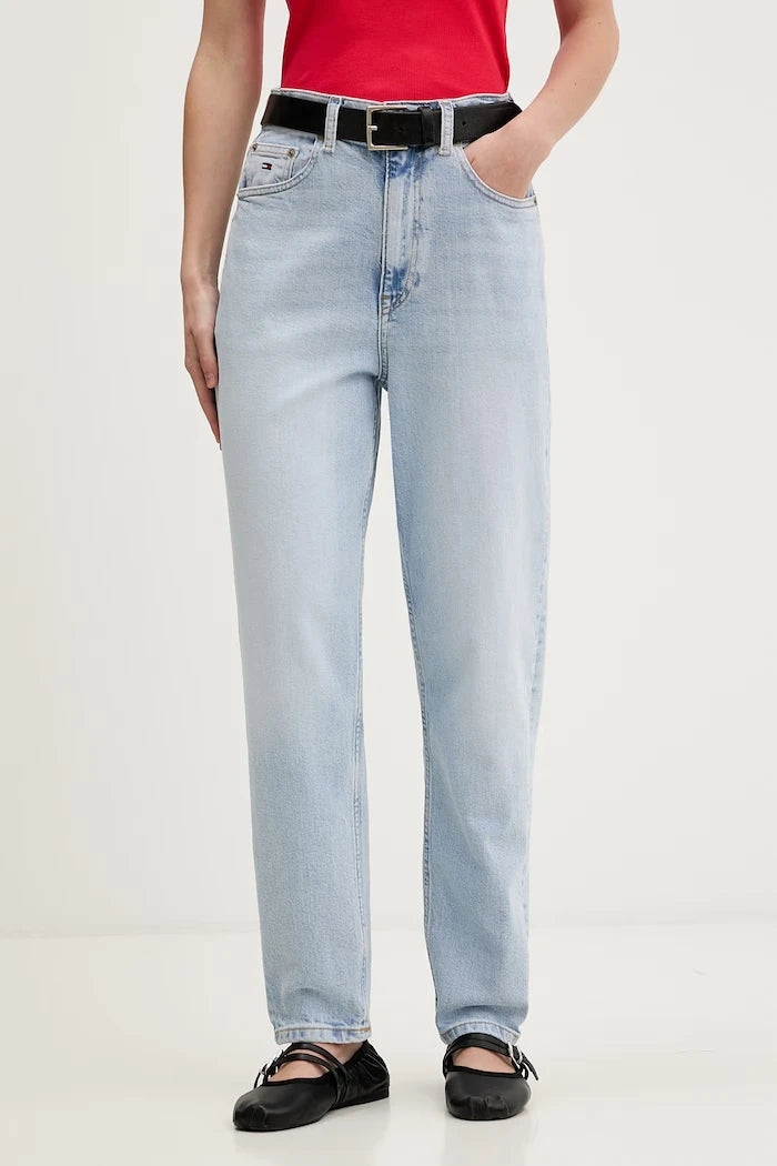 Tommy Jeans Дънки mom fit дамски