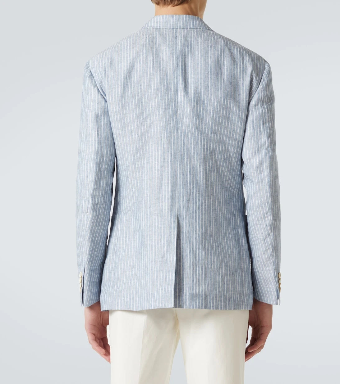 Dunhill - Striped linen-blend blazer