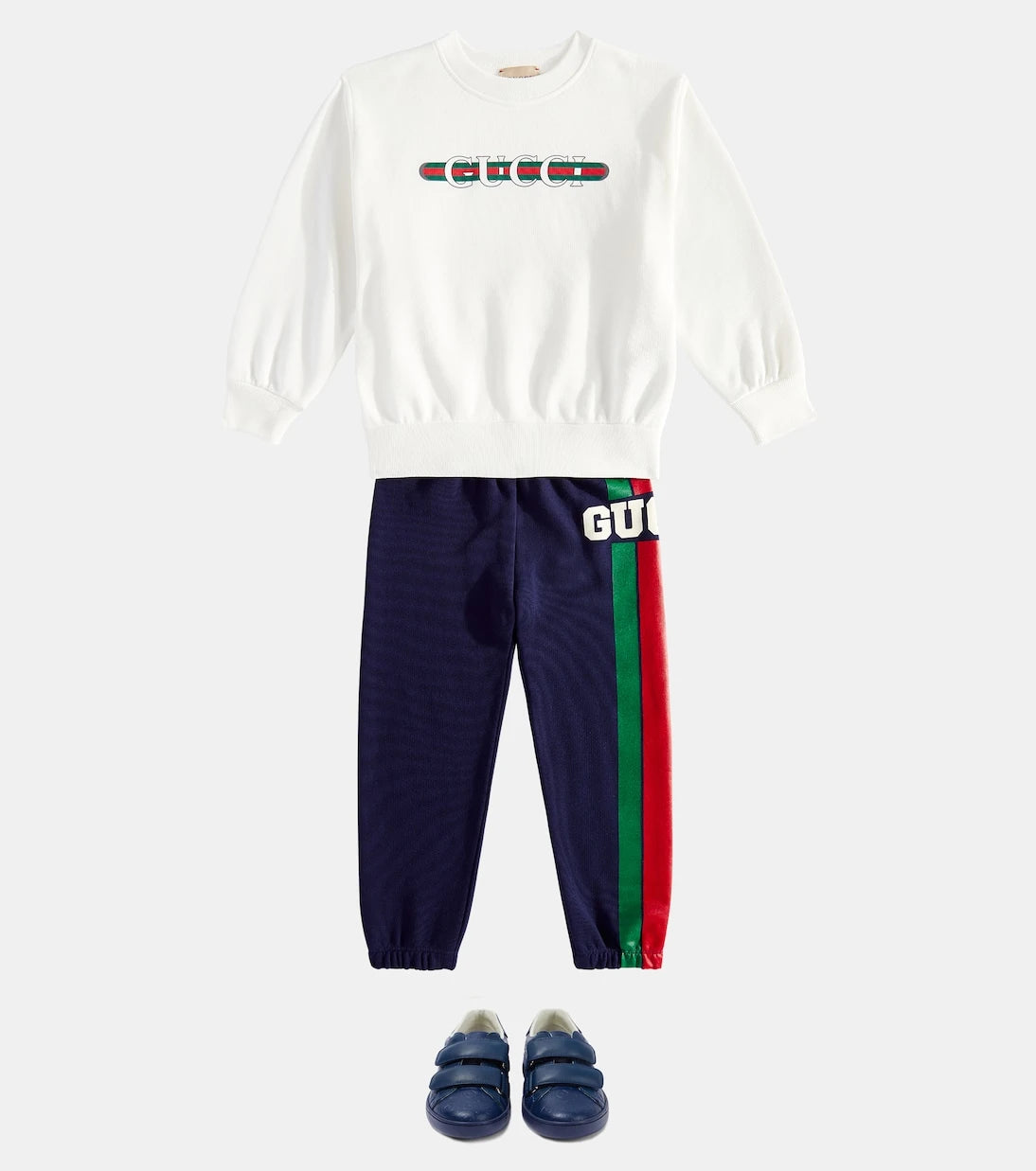 Gucci Kids - سويت شيرت قطني مطبوع