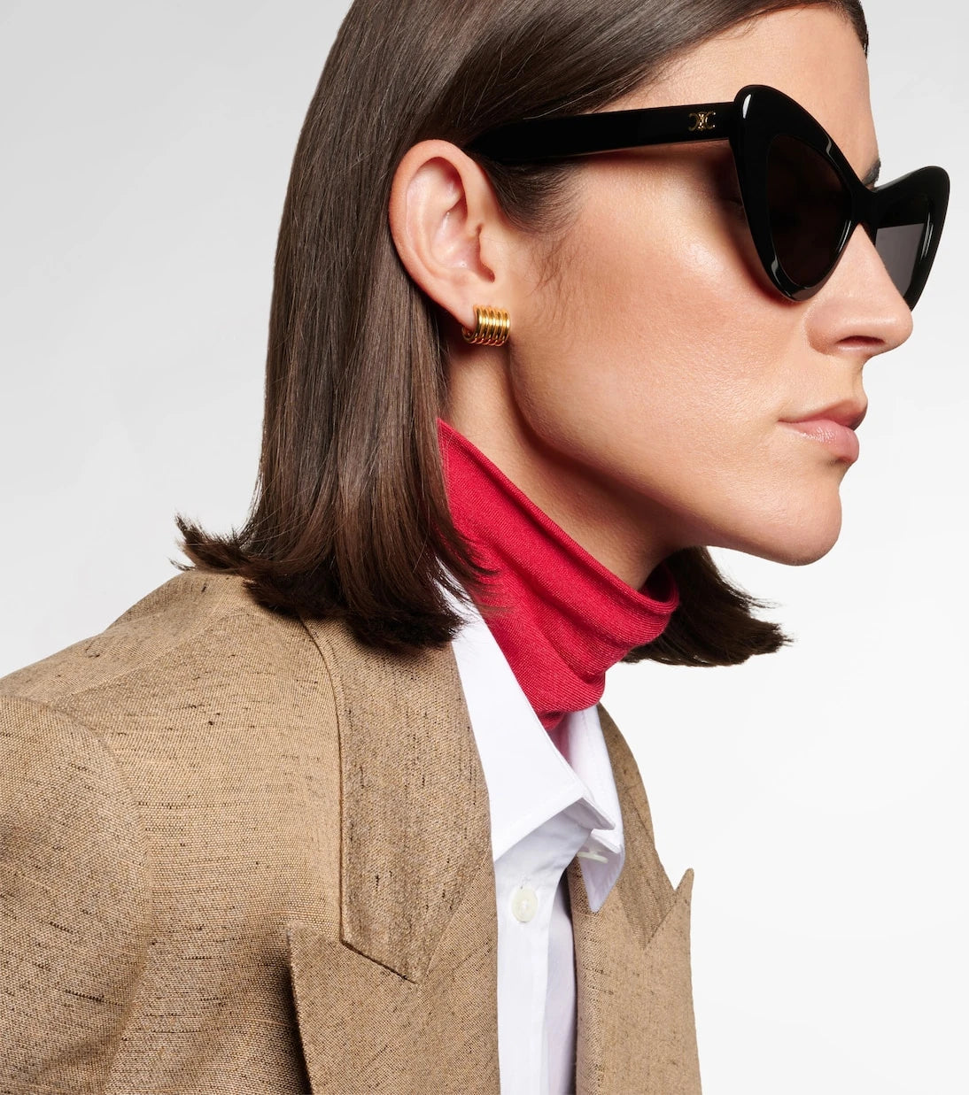 Celine Eyewear - Triomphe Mini cat-eye sunglasses