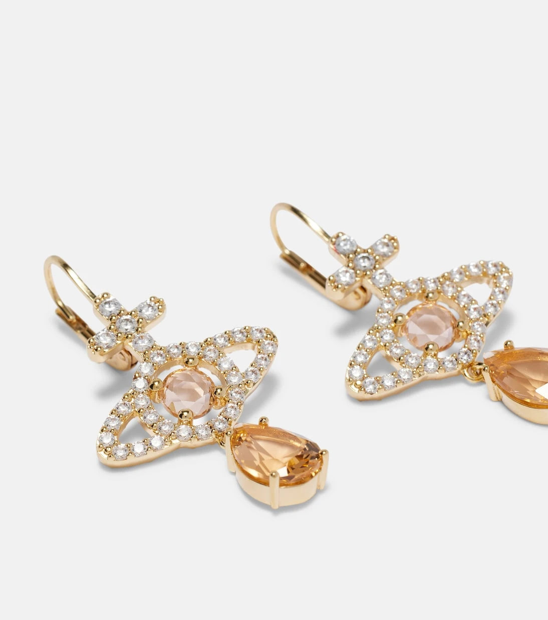Vivienne Westwood - Olympia embellished drop earrings