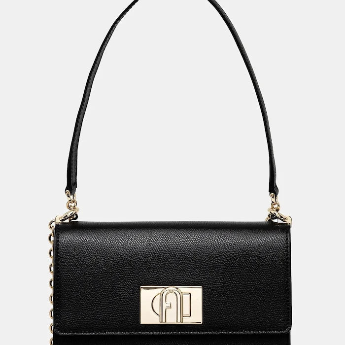 Furla - Кожена чанта Bafkaco