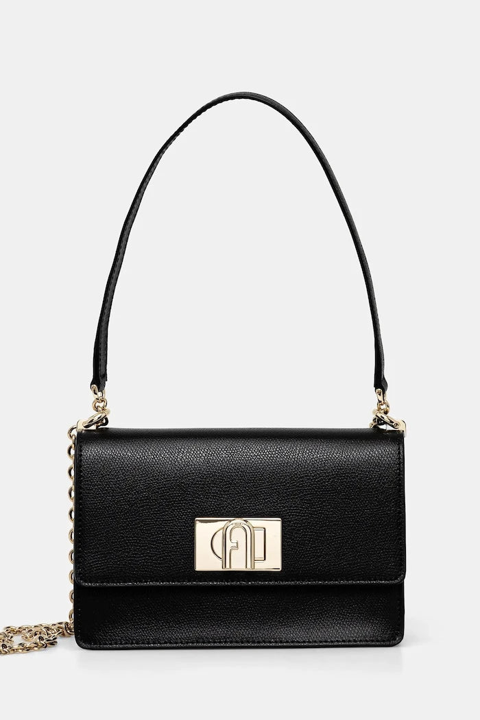 Furla - Кожена чанта Bafkaco