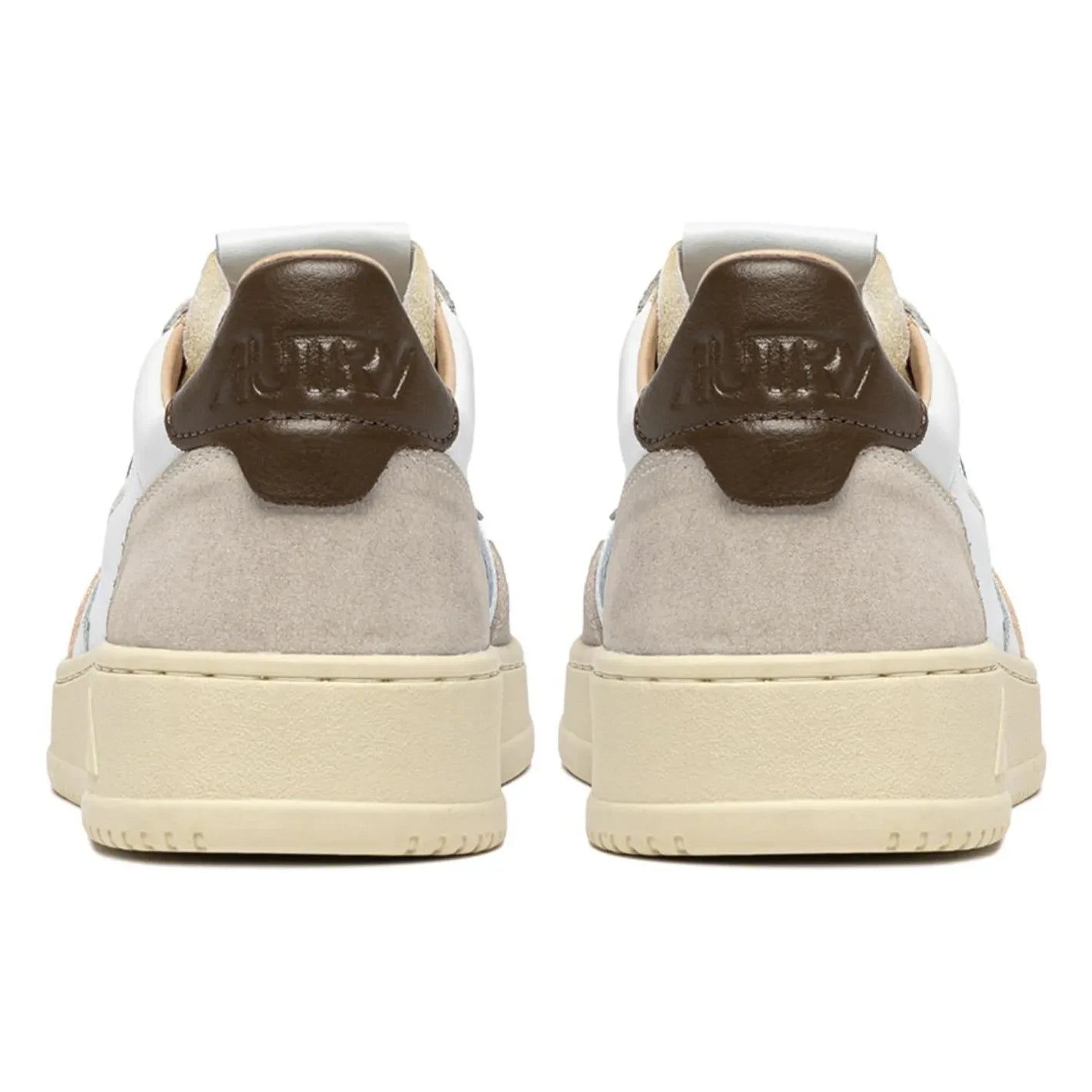 Autry - Basket Medalist Low Leather and Suede | Brown